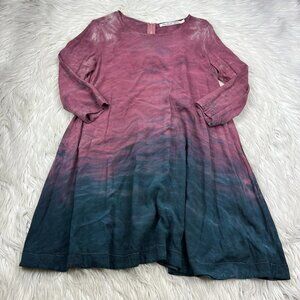 Michael Stars Ombre Tie Dye A-line Dress - Boho
